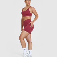 Everyday Sports Bra | Burnt Cherry