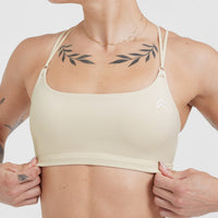 Everyday Cross Over Bralette | Vanilla