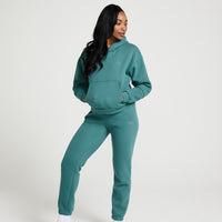 Classic Lounge Hoodie | Mineral Green