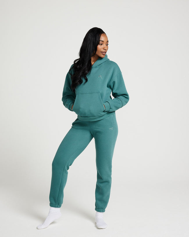 Classic Lounge Hoodie | Mineral Green