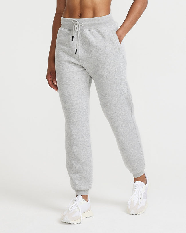 Classic Lounge Joggers | Silver Marl
