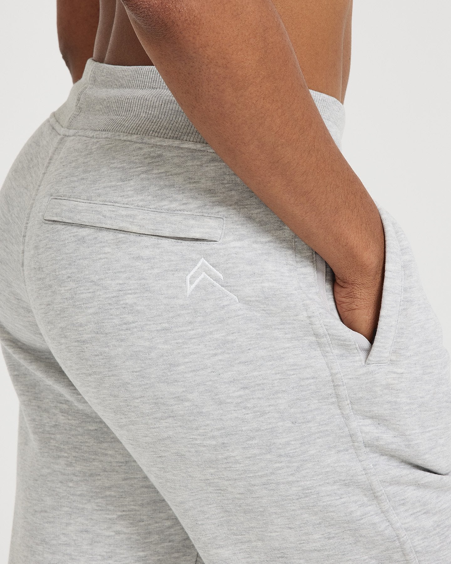 Classic Lounge Joggers | Silver Marl