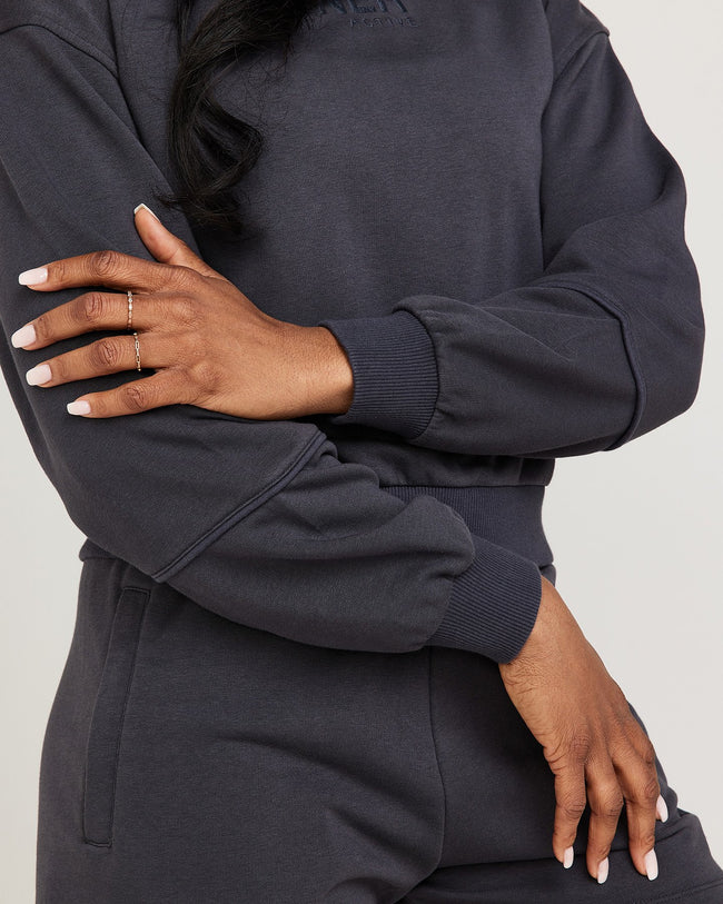 Classic Lounge Crew Neck | Coal