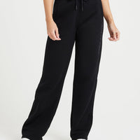 Classic Lounge Straight Leg Joggers | Black