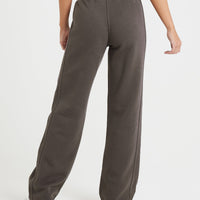 Classic Lounge Straight Leg Joggers | Deep Taupe
