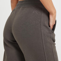 Classic Lounge Straight Leg Joggers | Deep Taupe