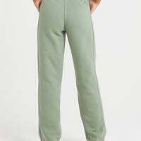 Classic Lounge Straight Leg Joggers | Sage