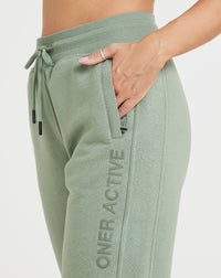 Classic Lounge Straight Leg Joggers | Sage