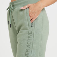 Classic Lounge Straight Leg Joggers | Sage