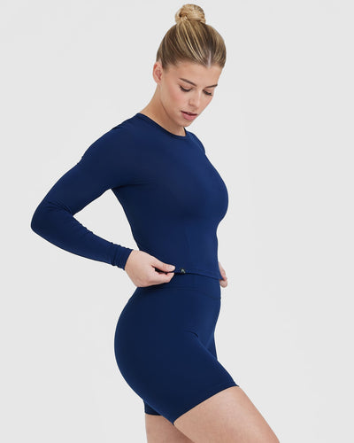 Mellow™ Soft Mid Long Sleeve Top | Midnight