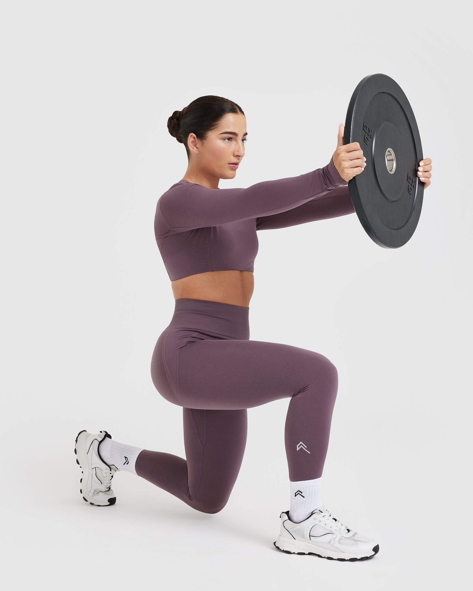 Mellow™ Soft Mid Long Sleeve Top | Vintage Purple