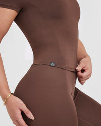 Mellow™ Soft Mid Short Sleeve T-Shirt | Chestnut