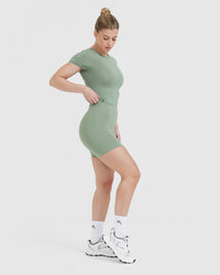 Mellow™ Soft Mid Short Sleeve T-Shirt | Sage