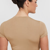 Mellow™ Soft Short Sleeve T-Shirt | Dune Brown