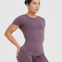 Mellow™ Soft Short Sleeve T-Shirt | Vintage Purple