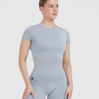 Mellow™ Soft Short Sleeve T-Shirt | Metal Grey