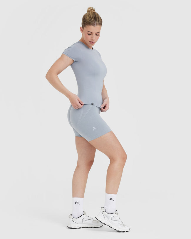 Mellow™ Soft Short Sleeve T-Shirt | Metal Grey