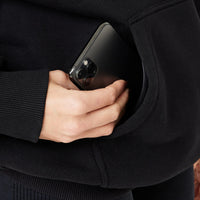 Classic Lounge Oversized Hoodie | Black