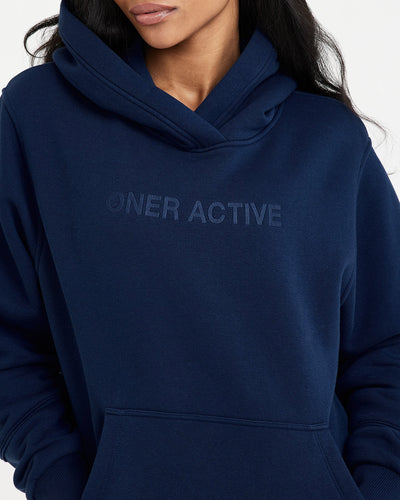 Classic Lounge Oversized Hoodie | Midnight