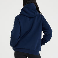 Classic Lounge Oversized Hoodie | Midnight