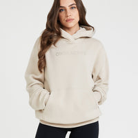 Classic Lounge Oversized Hoodie | Sand