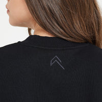 Classic Lounge Oversized Crew Neck | Black