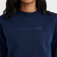 Classic Lounge Oversized Crew Neck | Midnight
