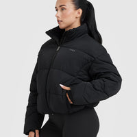 Puffer Jacket | Black