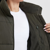 Puffer Jacket | Khaki