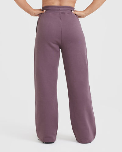 All Day Straight Leg Joggers | Vintage Purple