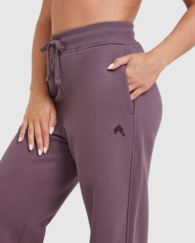 All Day Straight Leg Joggers | Vintage Purple