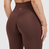 Timeless High Waisted Leggings | Espresso