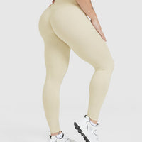 Timeless High Waisted Leggings | Vanilla