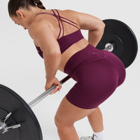 Timeless High Waisted Shorts 6" | Ripe Fig