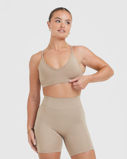 Oner Modal Timeless Strappy Bralette | Sandstone