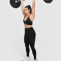 Unified High Waisted Leggings | Black