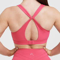 Unified Layered Sports Bra | Velvet Pink