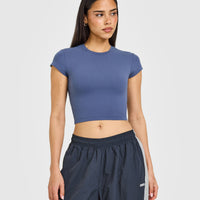 Cotton Baby T-Shirt | Slate Blue