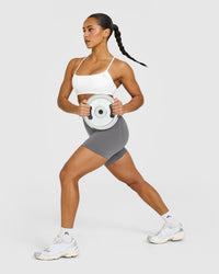 EasyLift™ Strappy Sports Bra | White