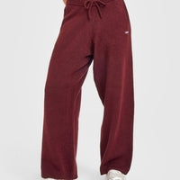 Oversized Knit Straight Leg Bottoms | Rosewood