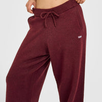 Oversized Knit Straight Leg Bottoms | Rosewood