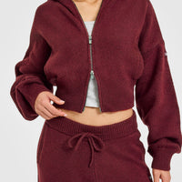 Oversized Knit Straight Leg Bottoms | Rosewood