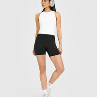 SoftMotion™ High Neck Mid Vest | White