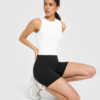 SoftMotion™ High Neck Mid Vest | White