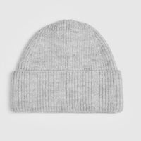 Knit Beanie | Light Grey Marl