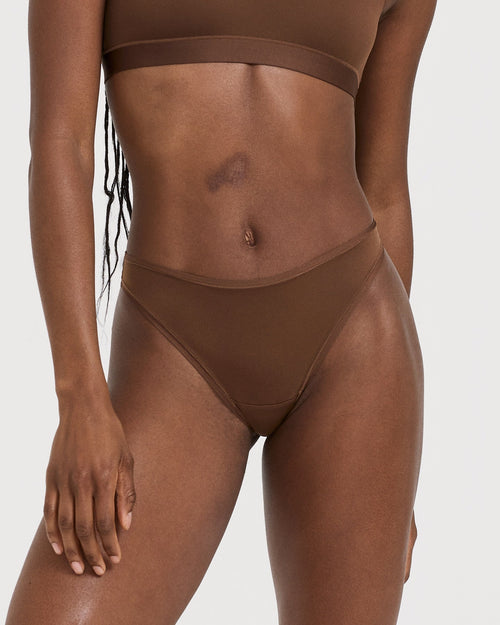 Oner Modal Silhouette Thong | Nude 4