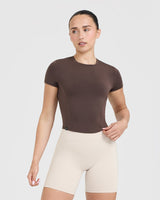 Mellow™ Soft Mid Short Sleeve T-Shirt | Nude 5