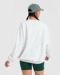 Oner Lightweight Sweatshirt | Light Grey Marl