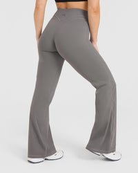 Unified Wrap Flared Bottoms | Ash Grey