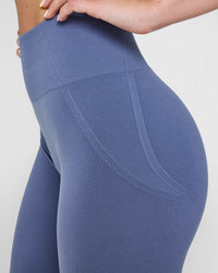 Effortless Seamless Leggings | Slate Blue